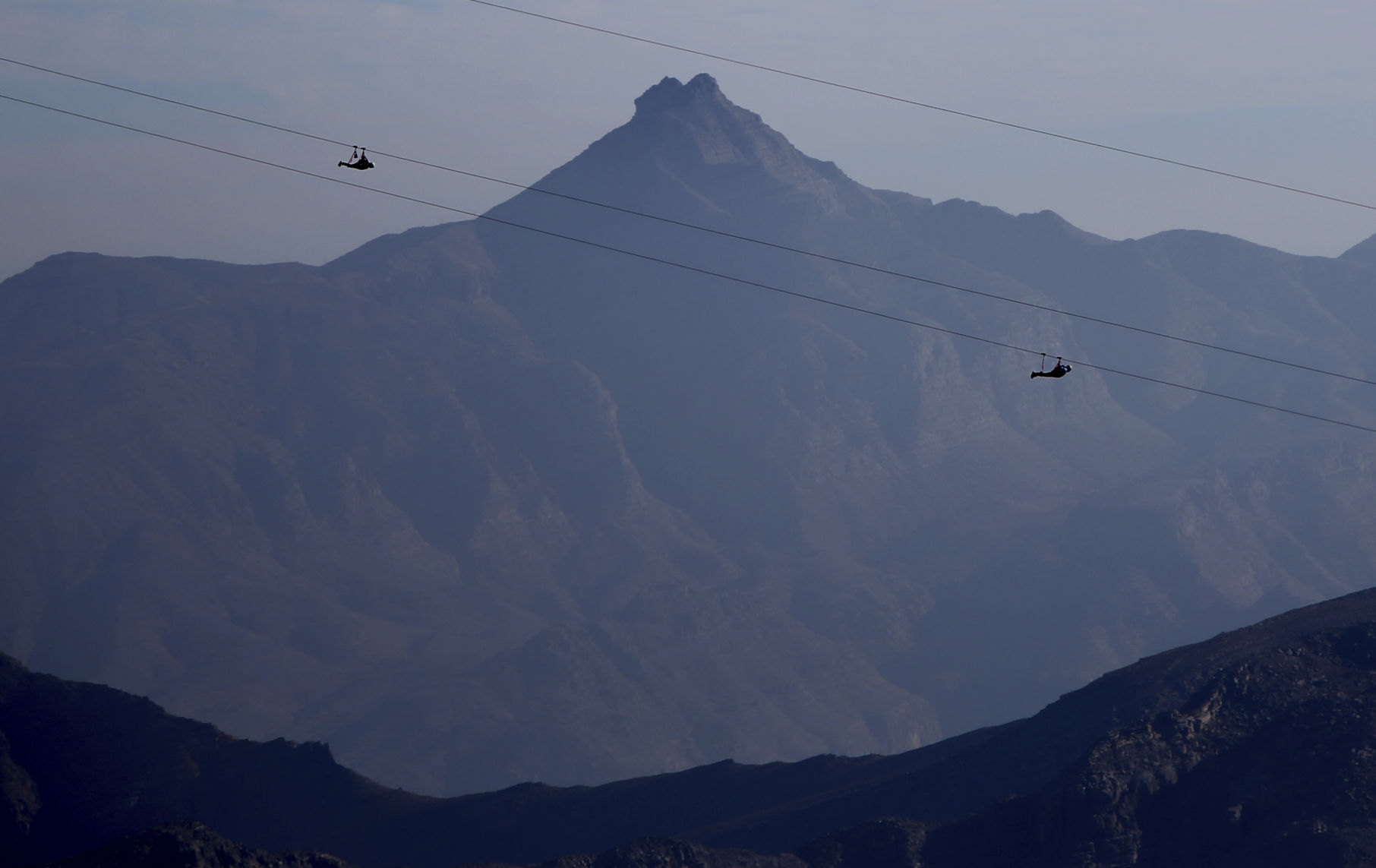 Emirates World Zipline Record